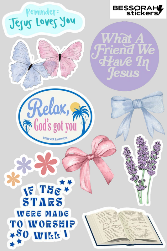 Stickers - God's got you